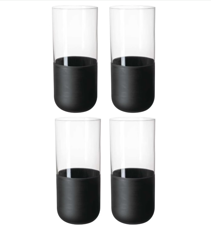 Set 4 cốc Villeroy & Boch Manufacture Rock Longdrinkbecher | 300ml