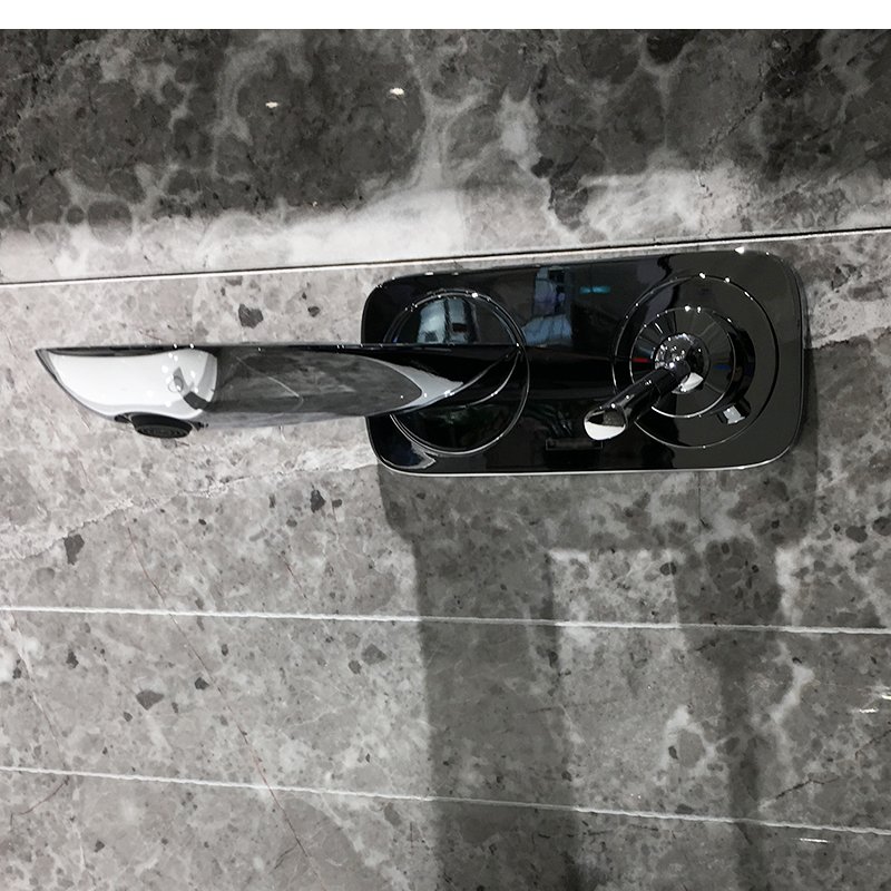 Vòi lavabo âm tường Hansgrohe |  15085400+13622180