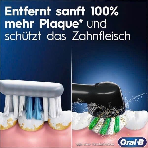 Bàn Chải Đánh Răng Điện Oral-B kèm 3 đầu bàn chải | Pro 1 SIOC