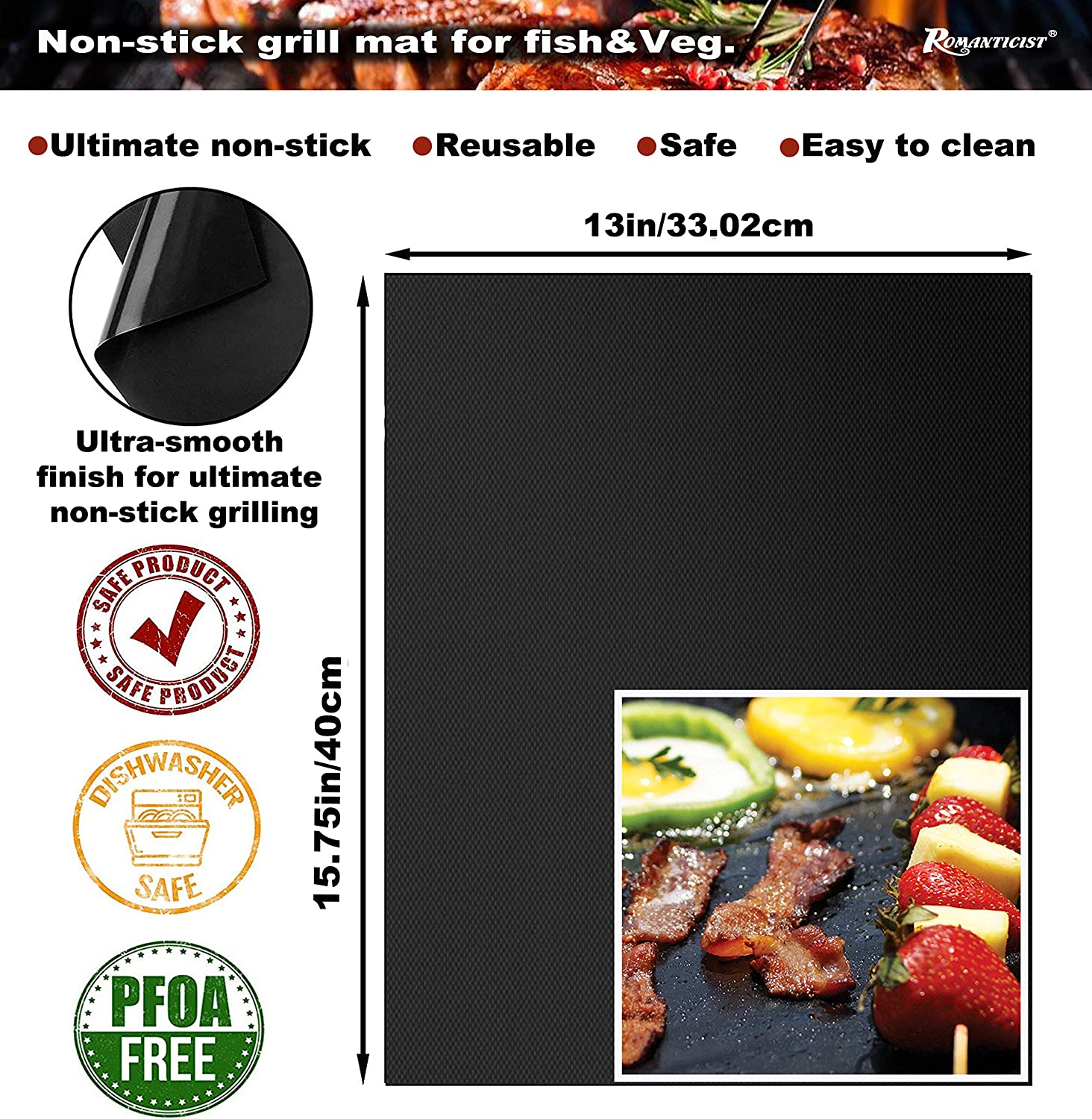 Bộ phụ kiện nướng BBQ Romanticist | 28 món