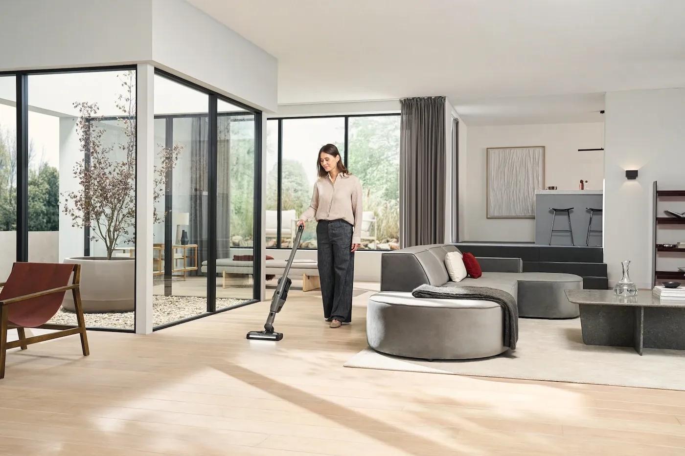 Hút bụi không dây Miele Hardfloor Casagrau | Triflex HX3