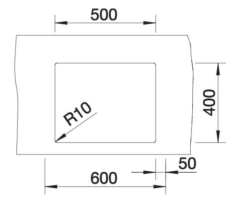 Chậu rửa bát Blanco CLARON 500U Durinox Dark Steel Edition | 527834