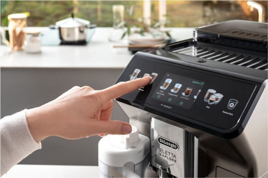 Máy pha cà phê tự động hoàn toàn DeLonghi Eletta Explore Cold Brew | ECAM 450.86.T
