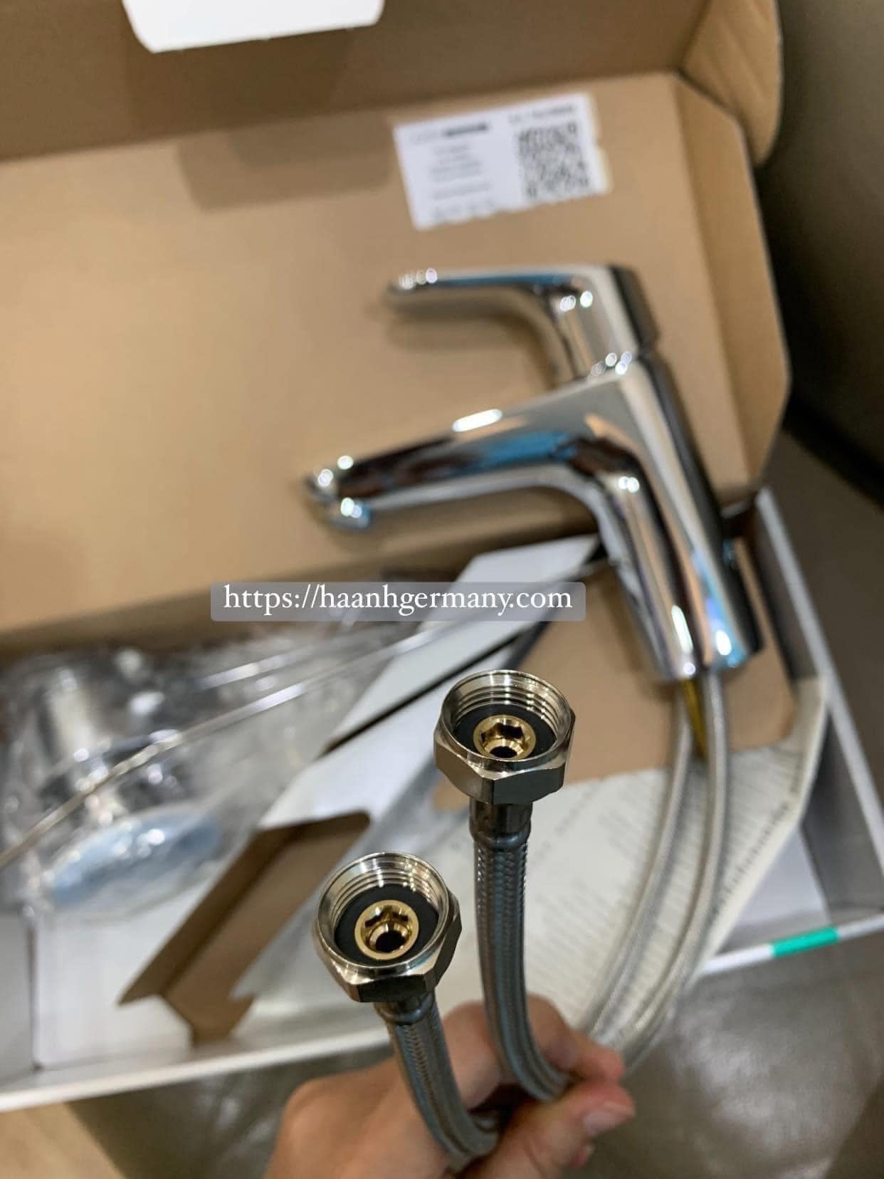 Vòi rửa mặt lavabo Hansgrohe Focus 100 | 31607000