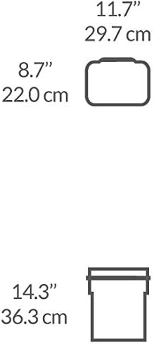 Thùng rác SimpleHuman Cupboard 10L | CW1643