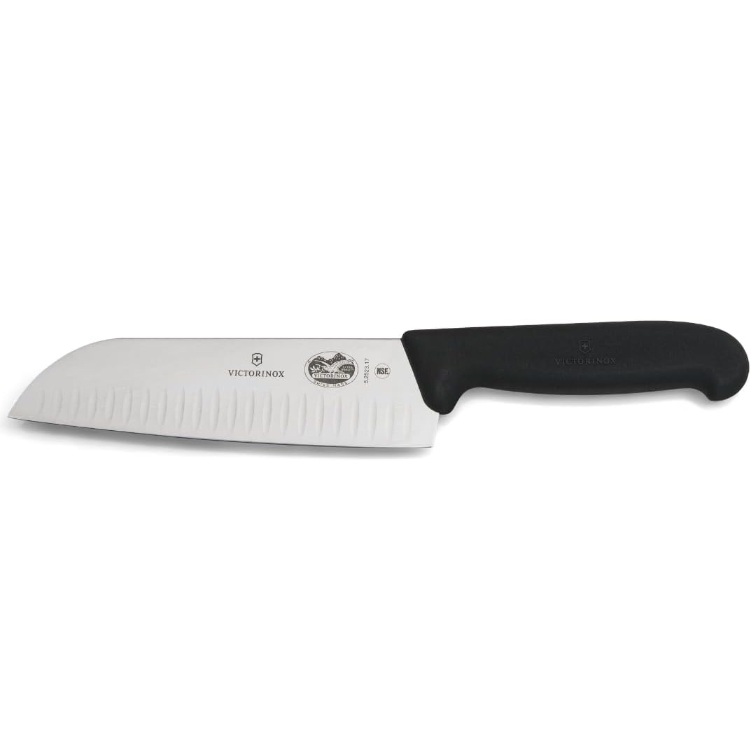 Dao bếp Victorinox Fibrox Santokumesser 17cm | 5.2523.17BK
