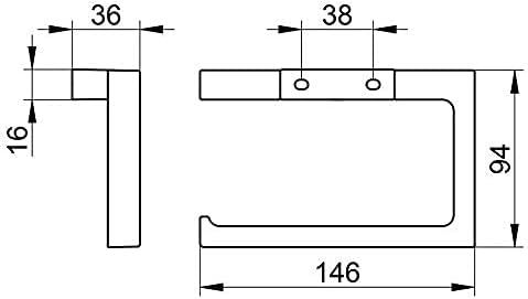 Giá để giấy vệ sinh Keuco | 11162010000