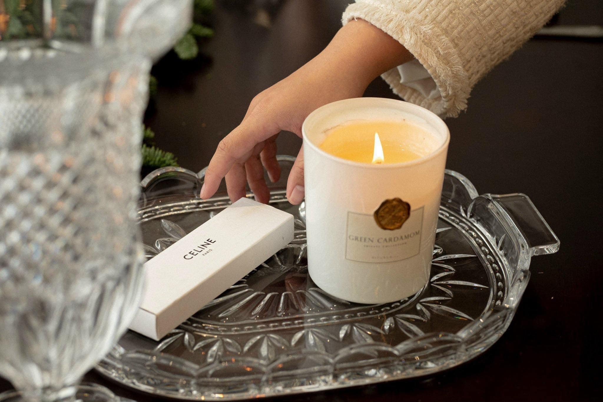 Khay đa năng pha lê Bohemia Tulip