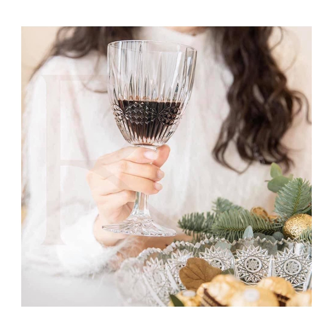 Bộ ly pha lê Bohemia Vibes 6 ly | 380ml