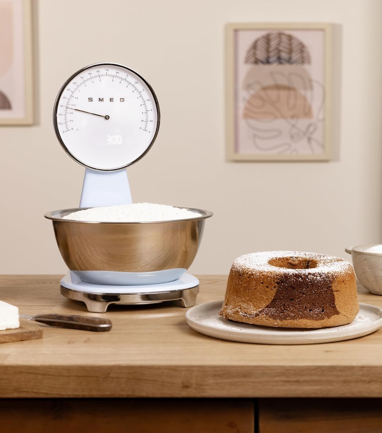 Cân điện tử và đồng hồ cơ SMEG | KSF01