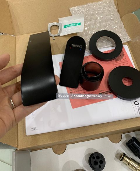 Vòi Lavabo âm tường Hansgrohe Vivenis Basin Mixer Tap | 75050670+13622180