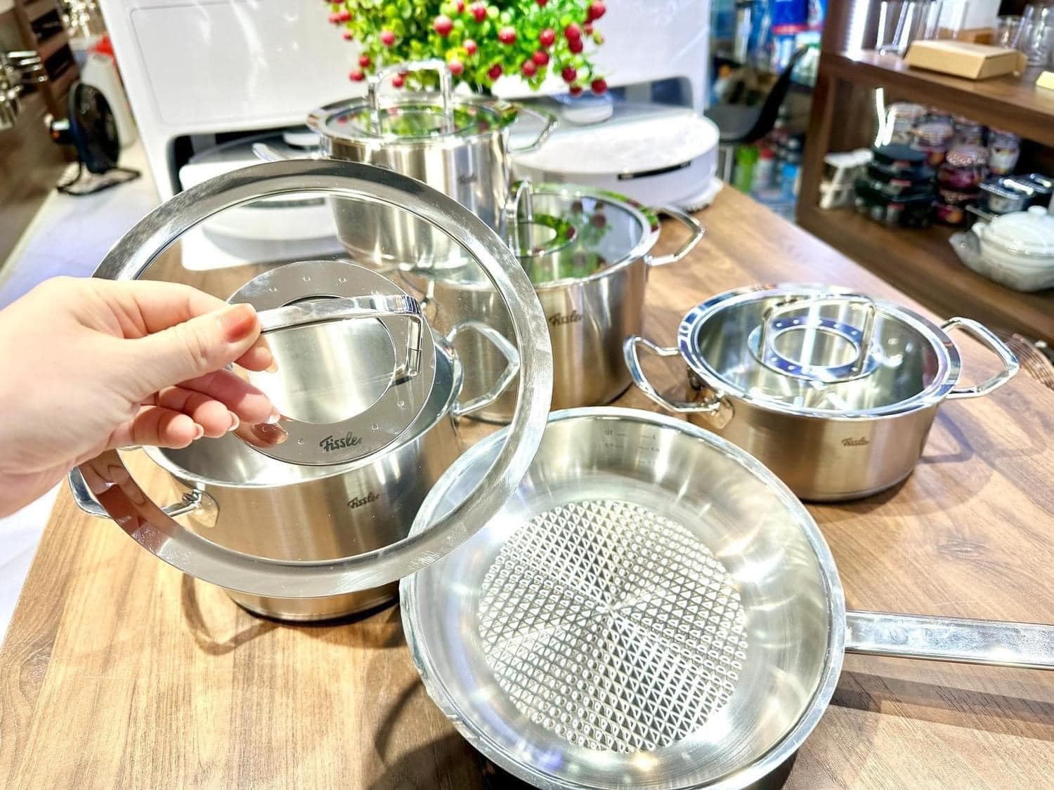 Bộ nồi Fissler Original Profi Collection 4 nồi 1 chảo | 084-379-05-000/0