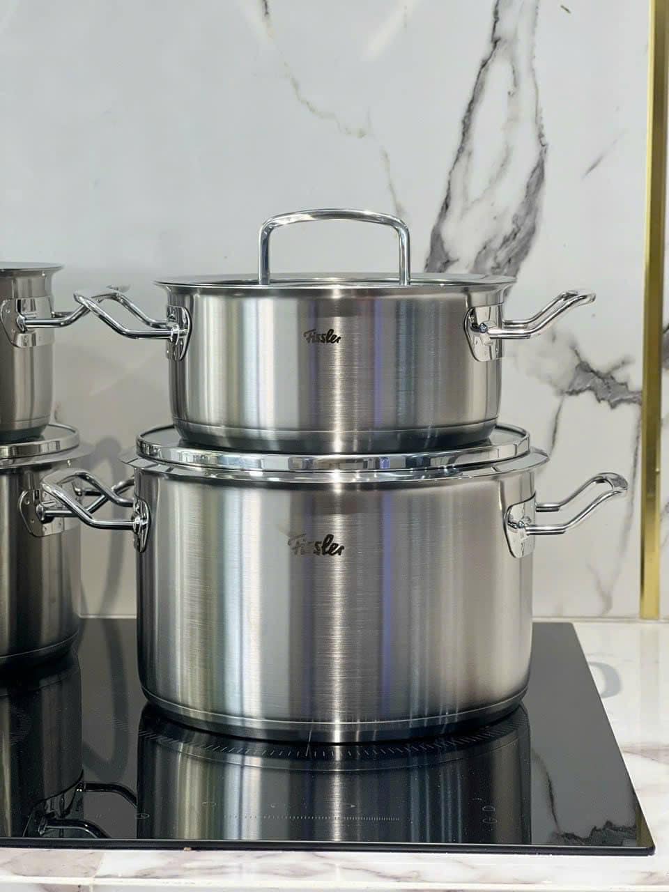 Bộ nồi Fissler Original Profi Collection 4 nồi 1 chảo | 084-379-05-000/0