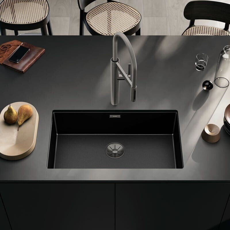 Chậu rửa bát Blanco CLARON 700U Durinox Dark Steel Edition | 527835