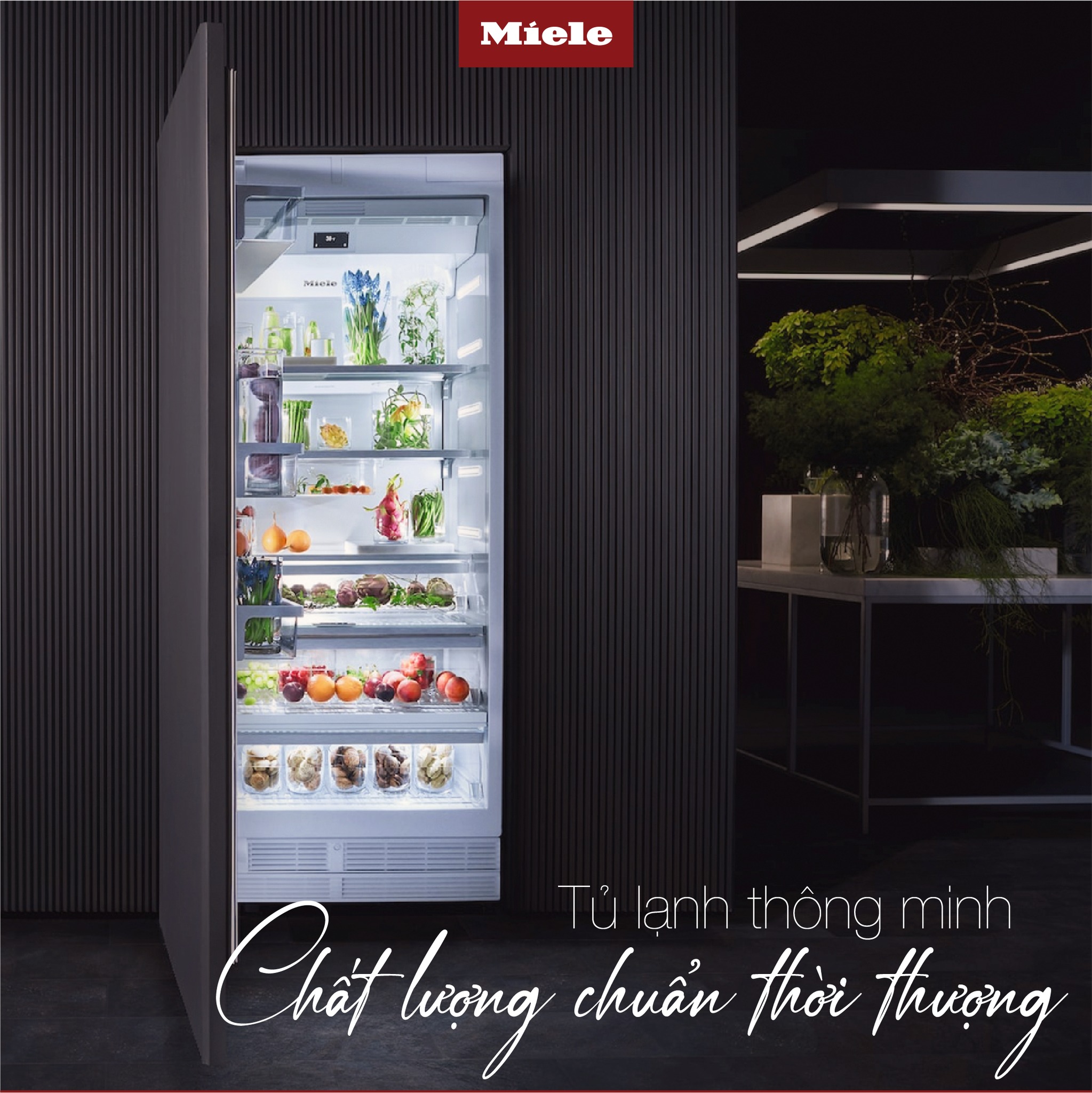 Tủ lạnh âm tủ Miele MasterCool 467L | K 2802 VI