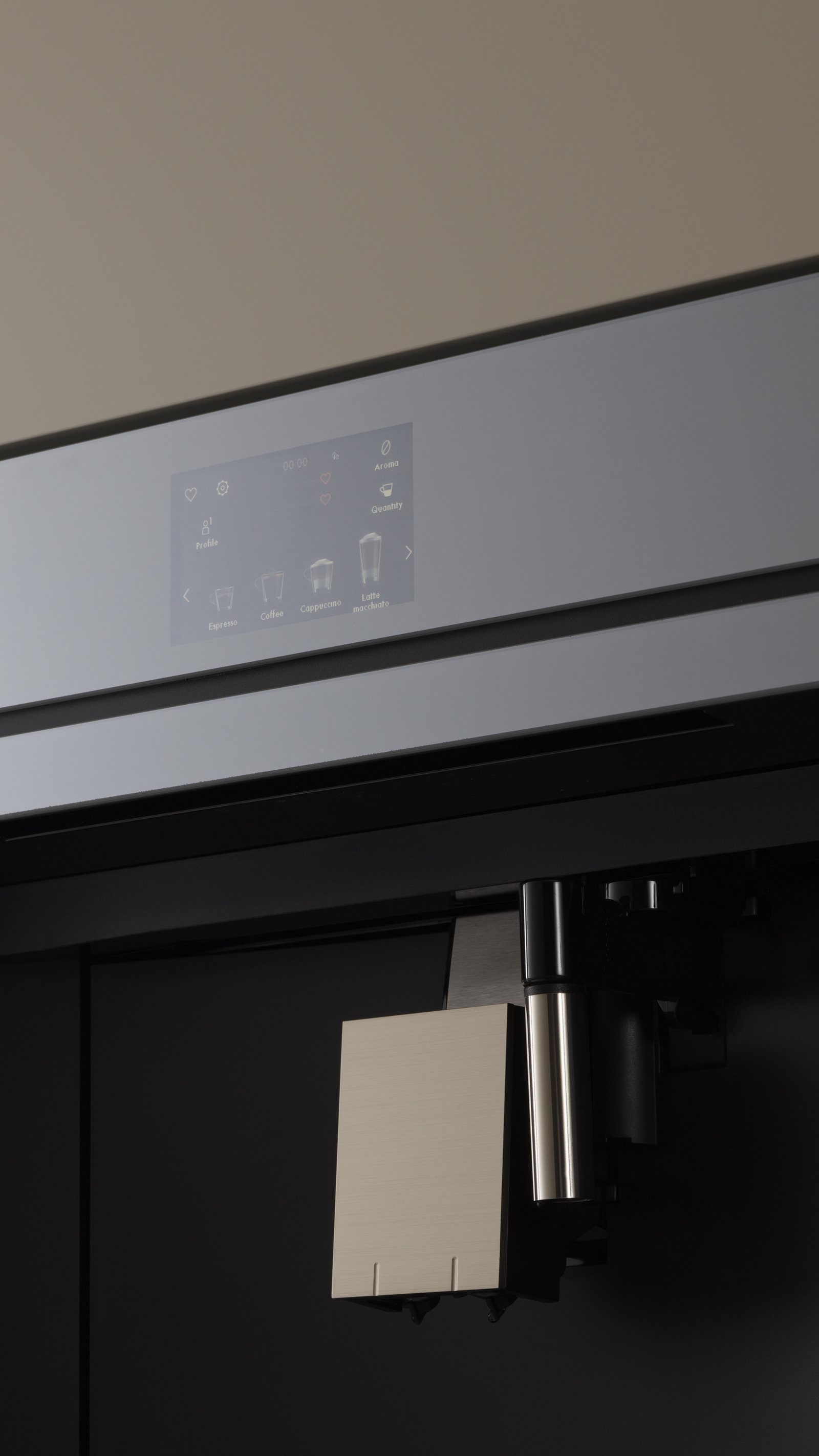 Máy pha cafe âm tủ V-Zug V6000 45 | 2500500003