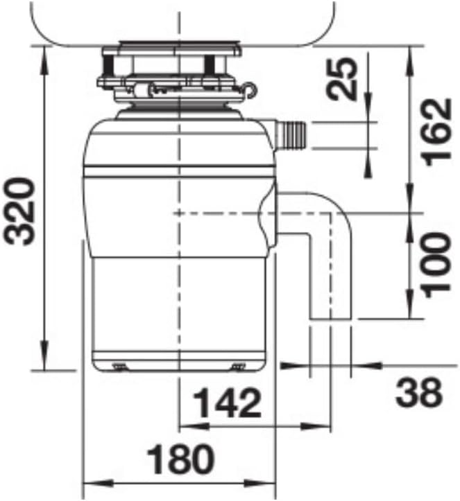 Máy nghiền rác hữu cơ Blanco FWD | 526646
