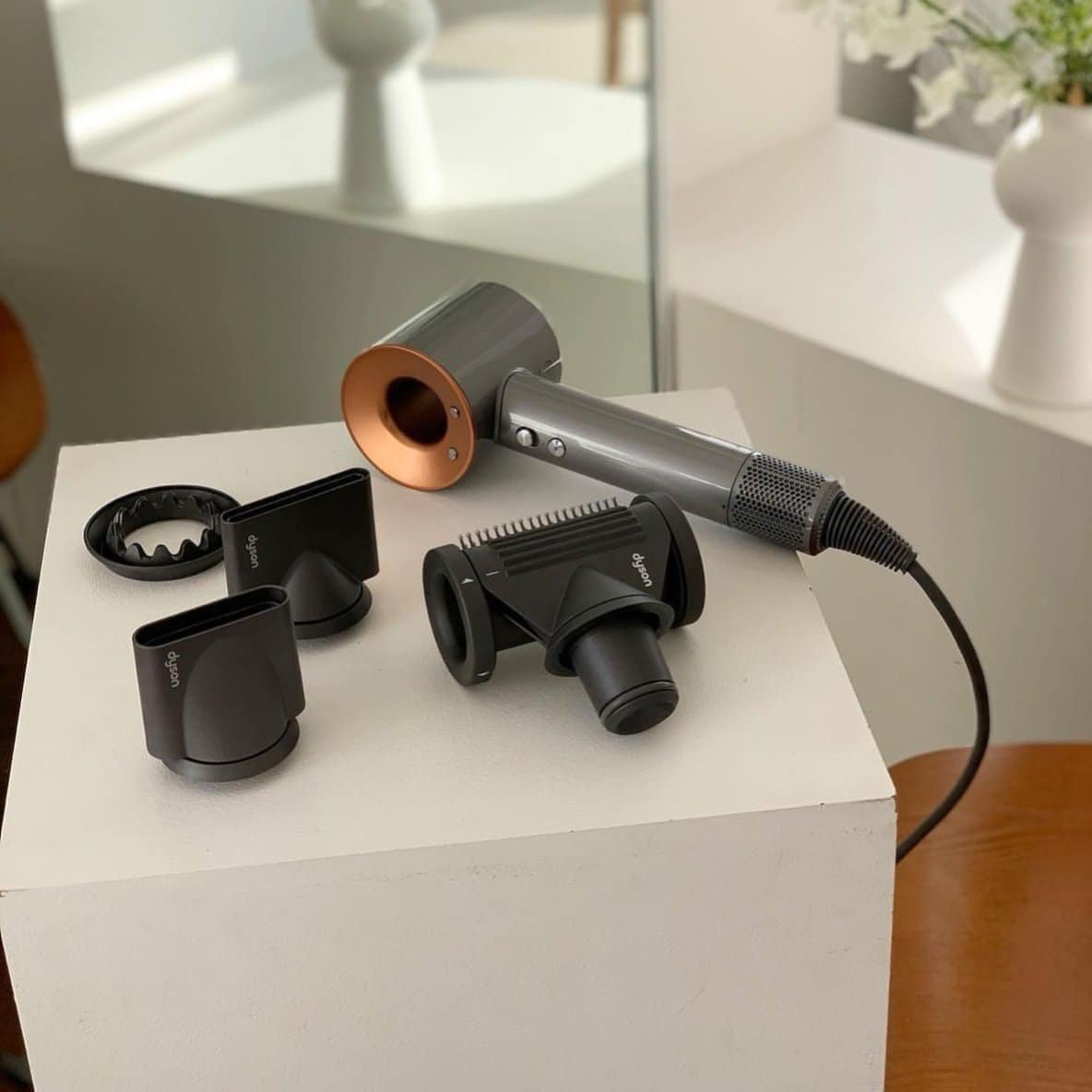 Sấy tóc cao cấp Dyson Supersonic HD15 | Nickel/Copper