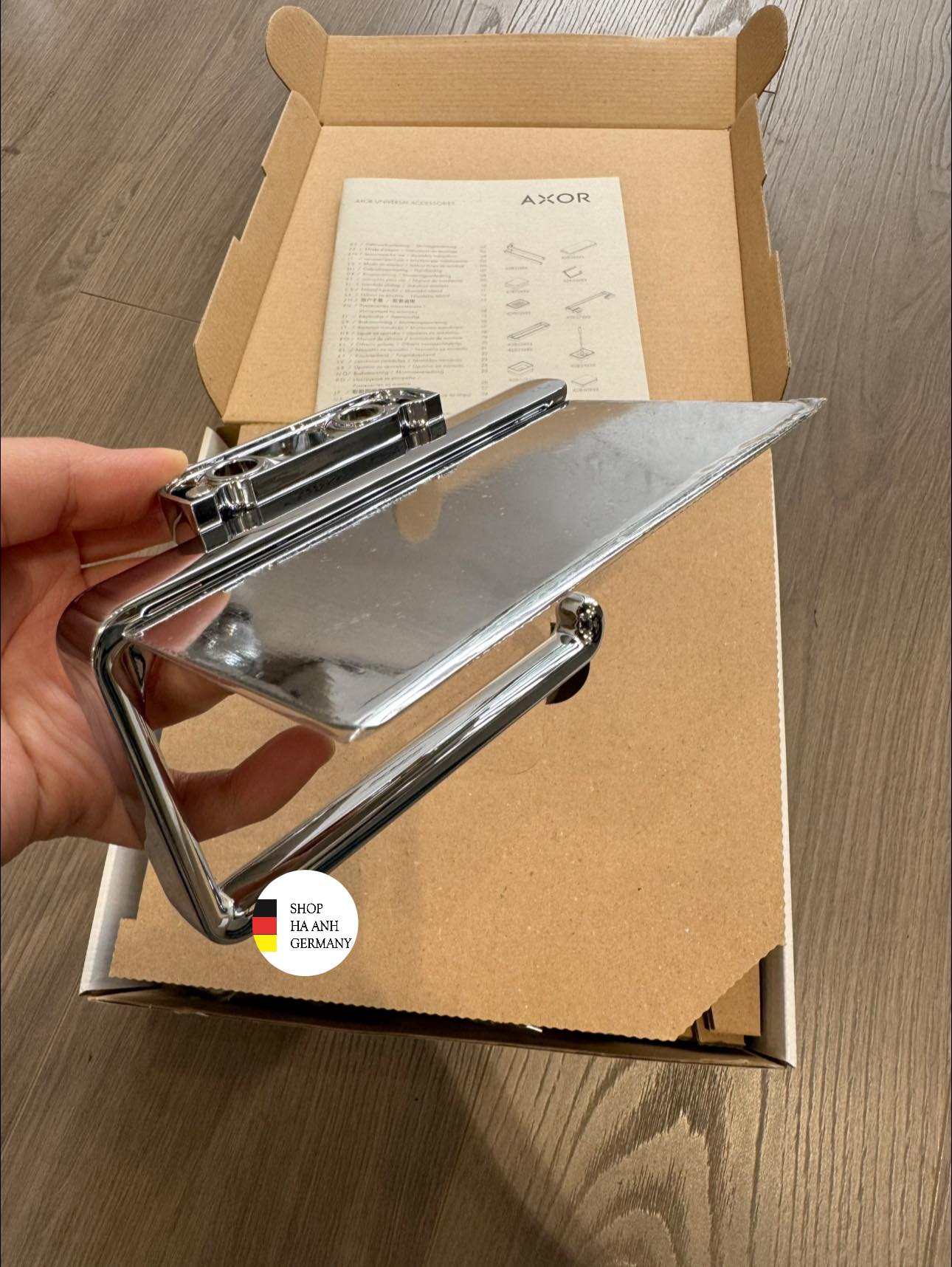 Giá để giấy vệ sinh Hansgrohe Axor | 42836000