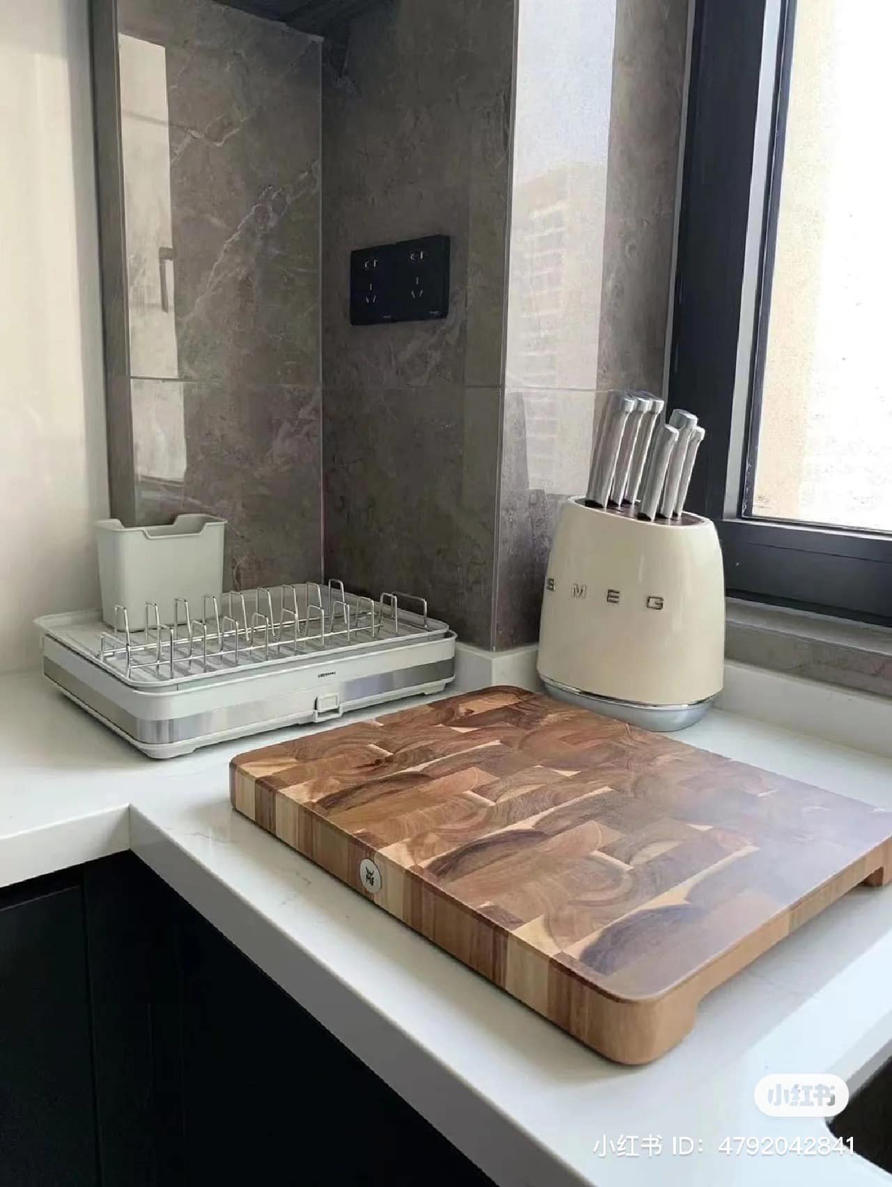 Thớt gỗ WMF Fortenberg size XL 40x32x4cm