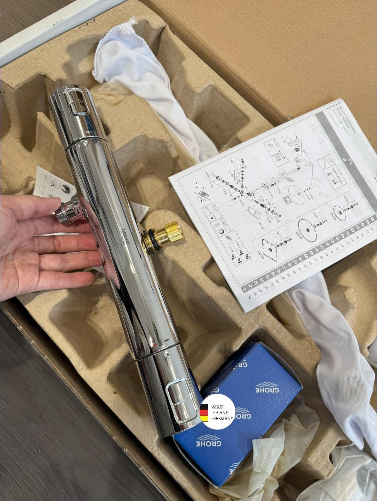 Sen cây 2 xả Grohe Vitalio Joy 260 | 26403001