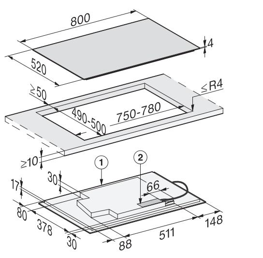 Bếp từ Miele | KM 7879 FL