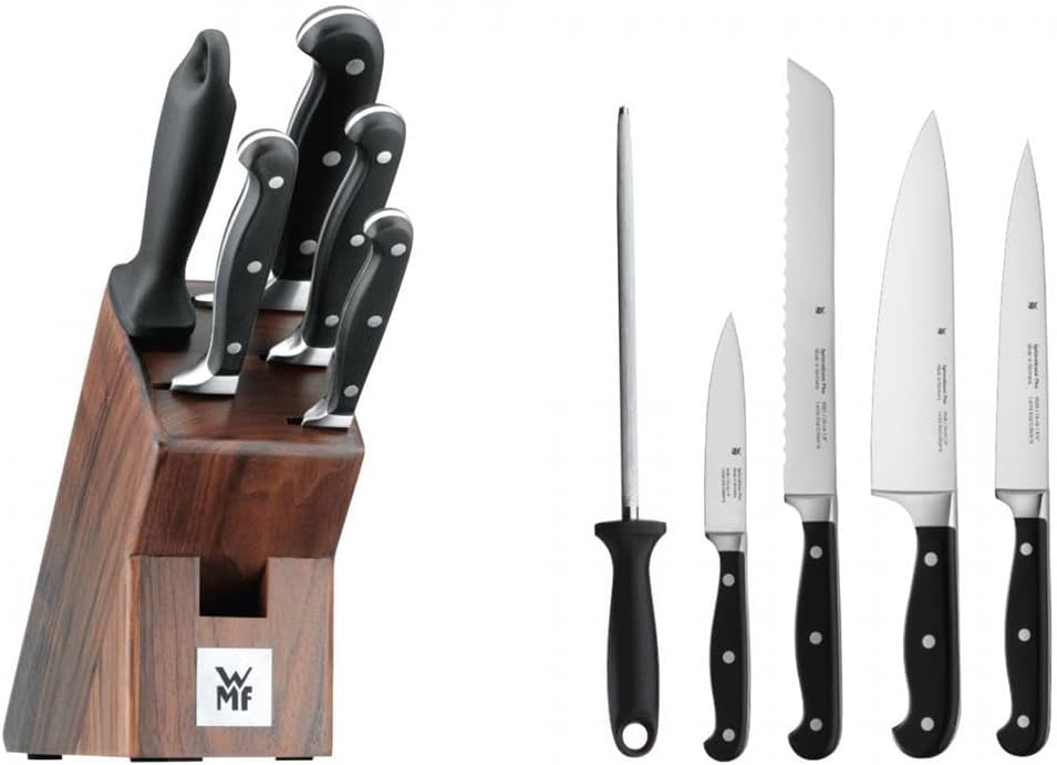 Bộ dao WMF Spitzenklasse Plus Messerblock | 6 món