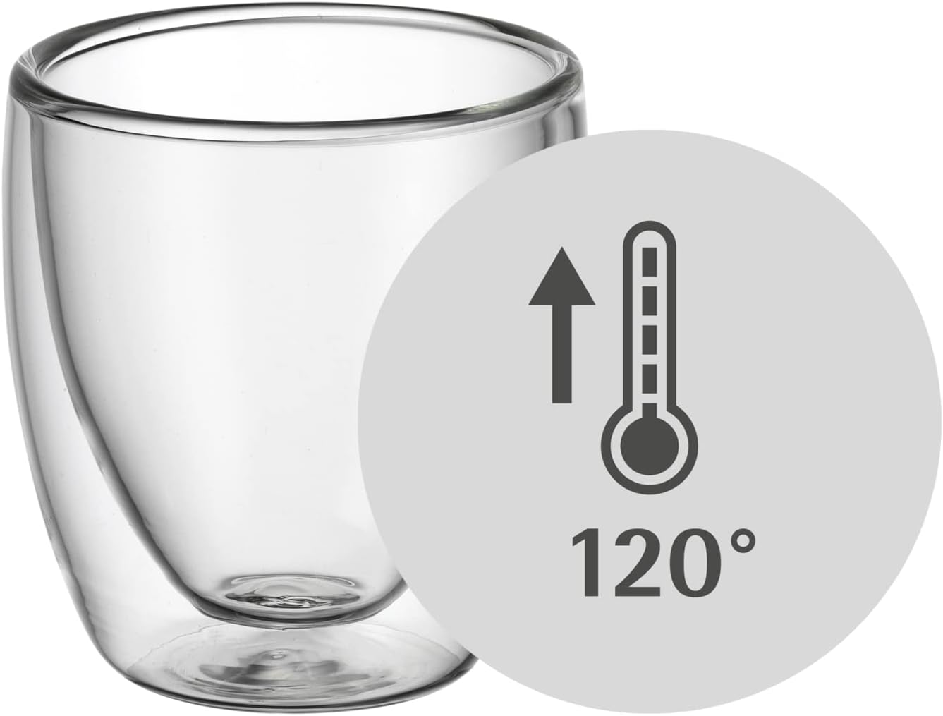 Bộ cốc thủy tinh cách nhiệt WMF KULT 80ml | 6 cốc