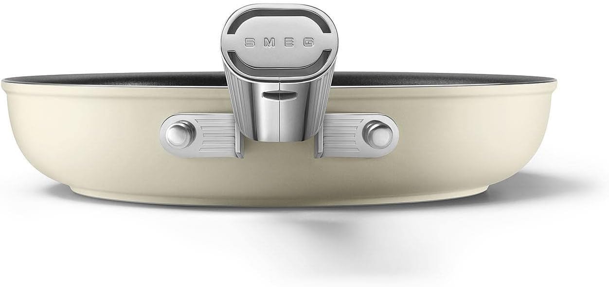 Chảo chống dính Smeg CKFF2401CRM Made in Italy | 24cm