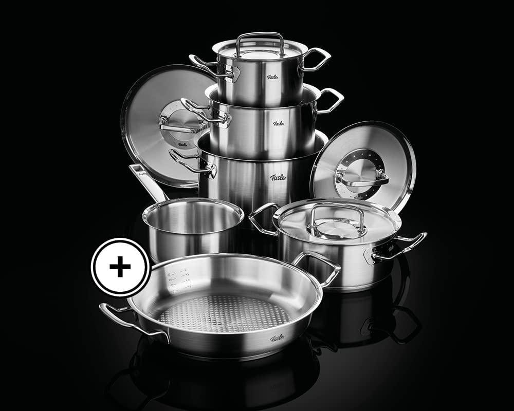 Bộ nồi Fissler Original Profi Collection vung thép, 6 món | Made in Germany