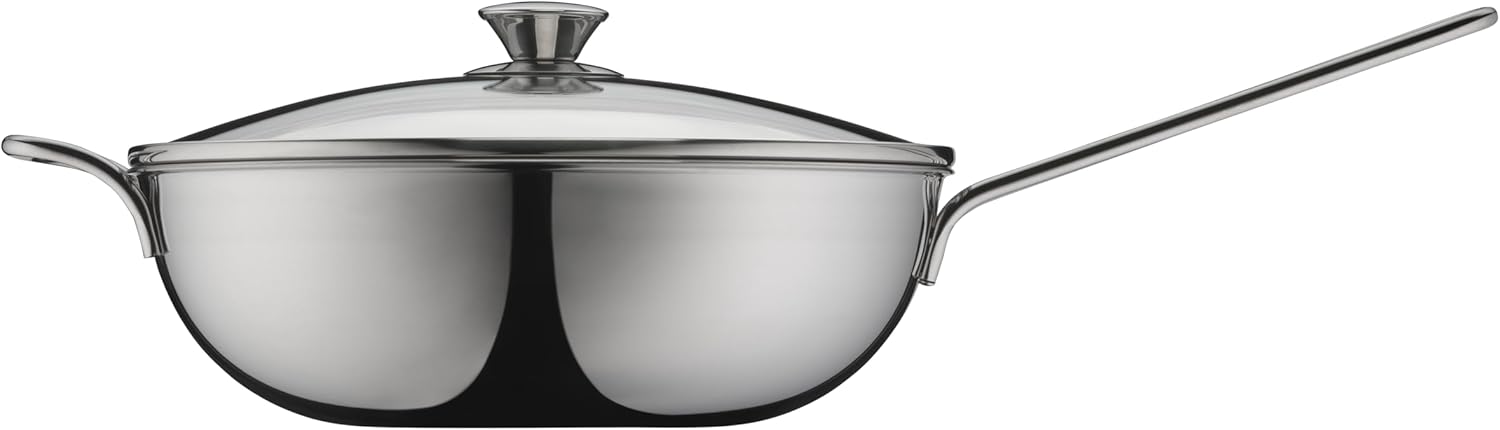 Chảo sâu lòng inox WMF Wokpan 30cm có nắp kính