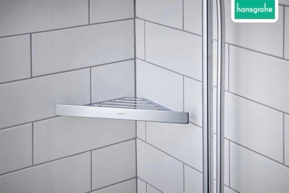 Kệ góc Hansgrohe AddStoris màu Chrome | 41741000
