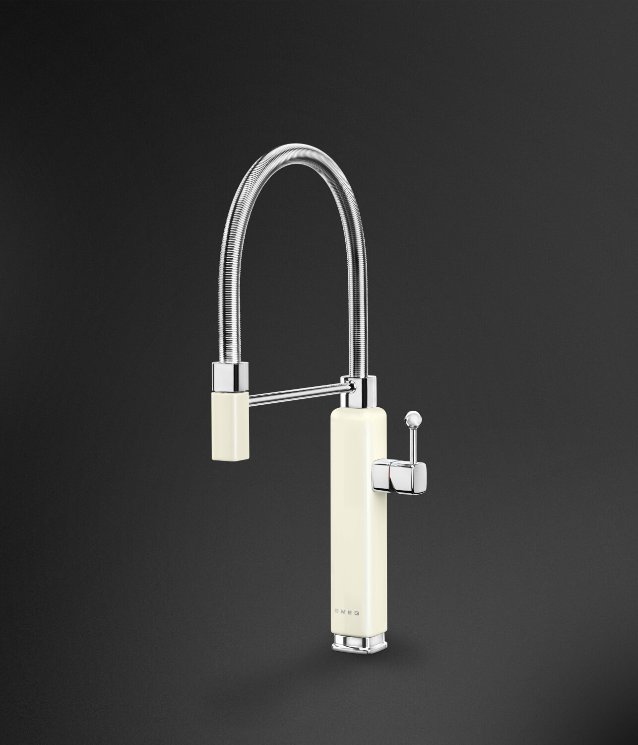 Vòi rửa bát SMEG màu kem | MDF50CR