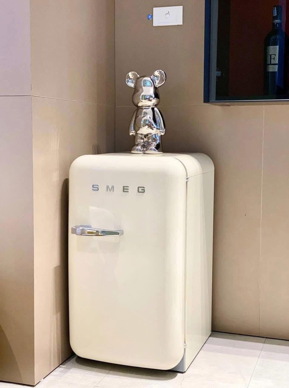 Tủ lạnh SMEG mini 34L màu kem | FAB5RCR6