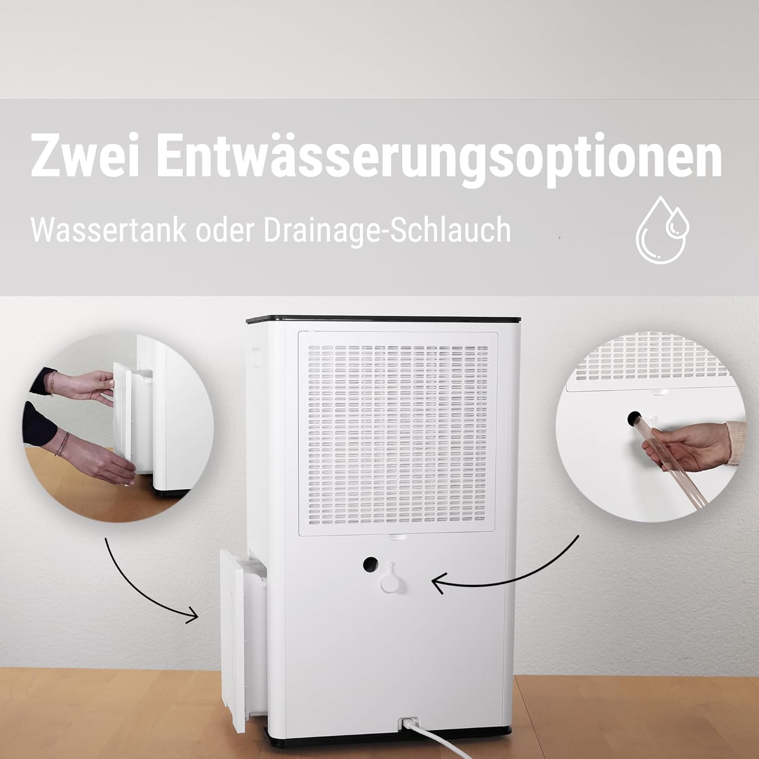 Máy hút ẩm kèm lọc không khí Stadler Form Lukas Pro | 50L