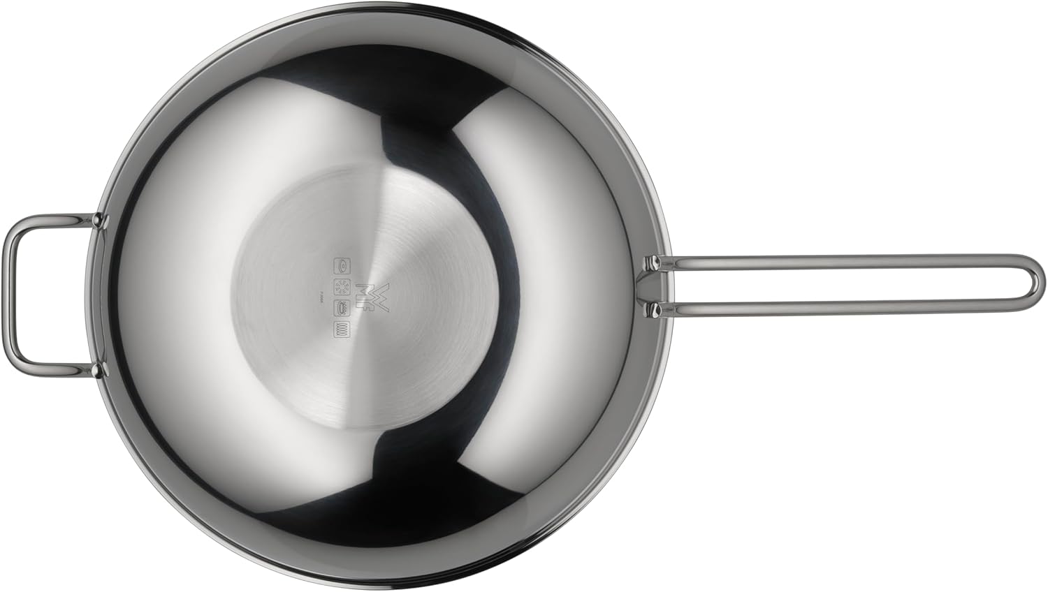 Chảo sâu lòng inox WMF Wokpan 30cm có nắp kính