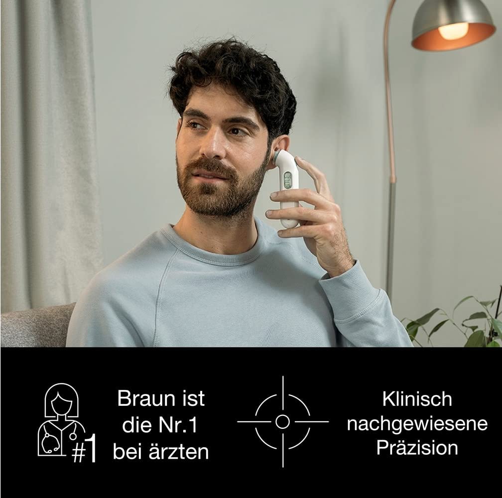 Nhiệt kế hồng ngoại đo tại Braun ThermoScan 3 | IRT3030