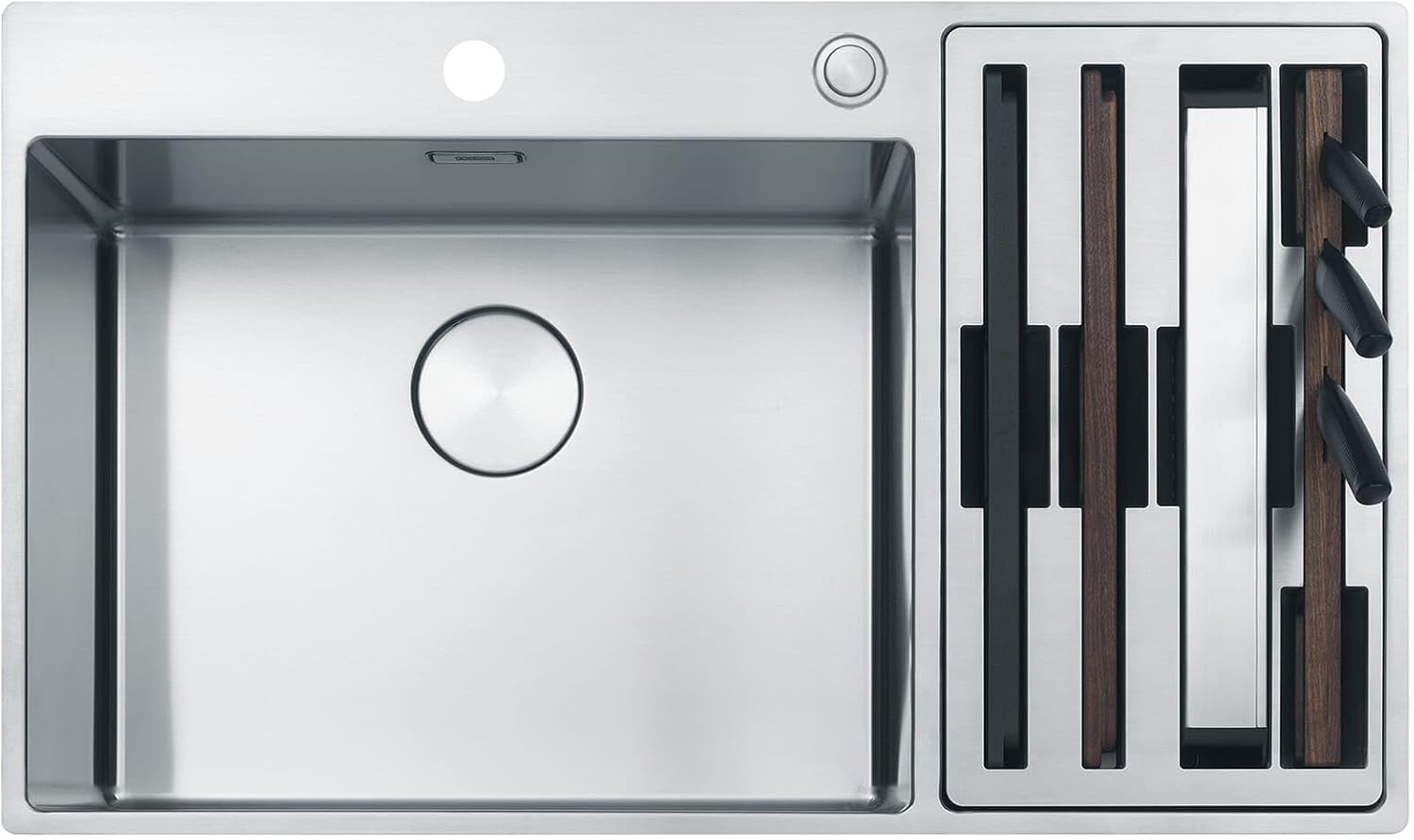 Chậu rửa bát thép không gỉ Franke Box Center | BWX 220-54-27A