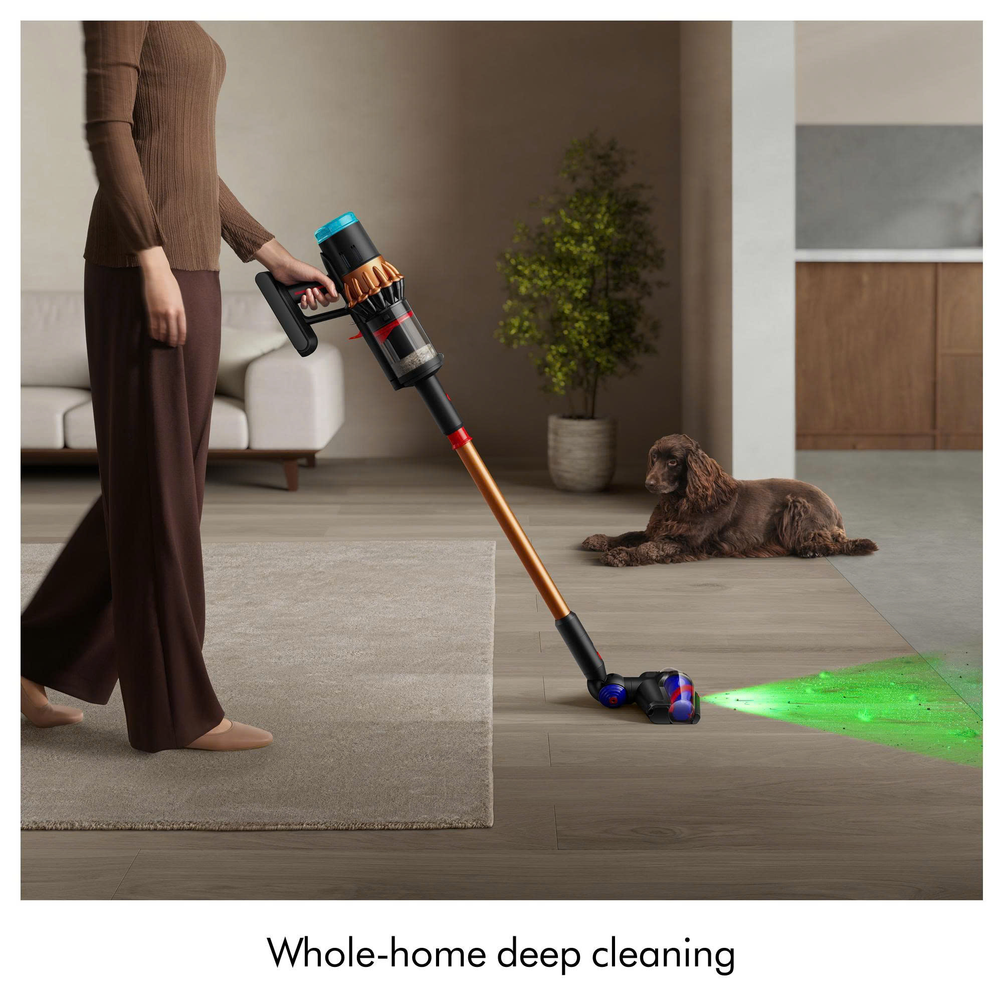 Hút bụi lau nhà không dây DYSON Model 2025 kèm Dock | V16S