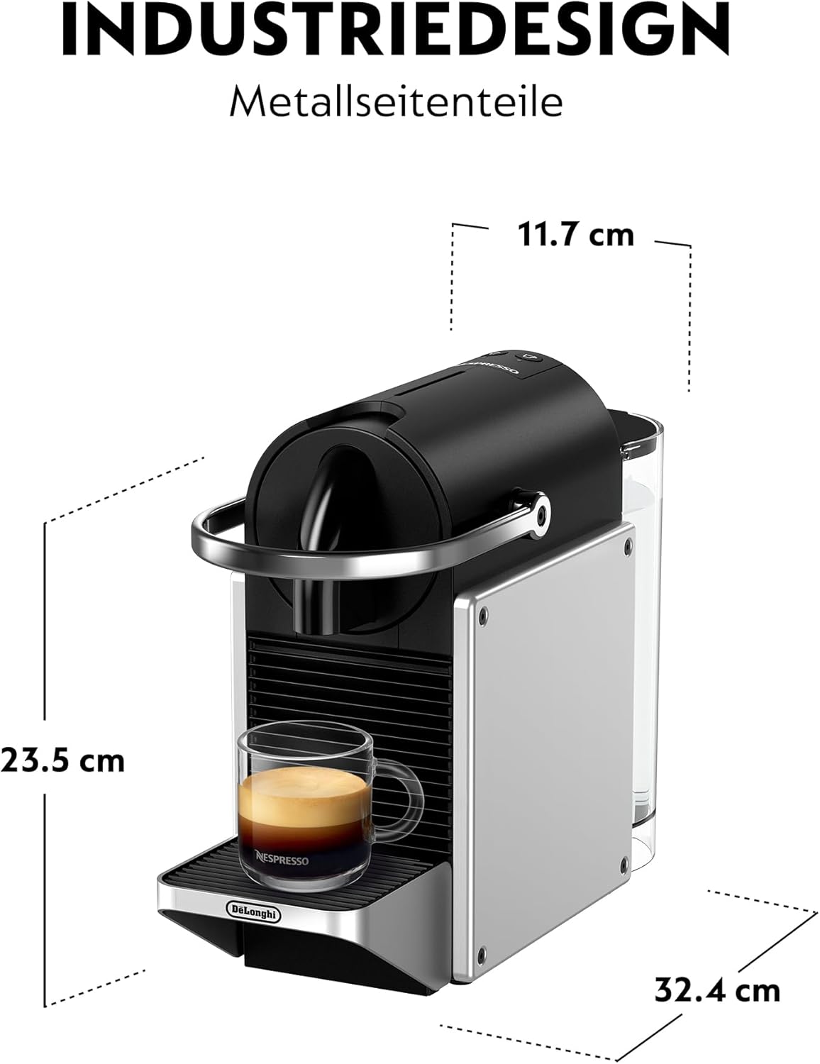 Máy pha cafe viên nén Delonghi Pixie Nespresso | EN127.S