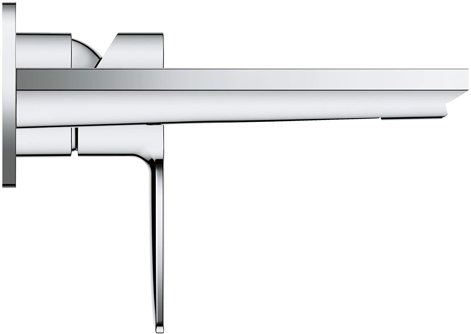 Vòi Lavabo âm tường Grohe Lineare | 23444001+23571000