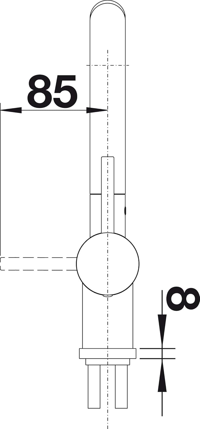 Vòi rửa bát Blanco Linus-S Màu Tartufo | 517621