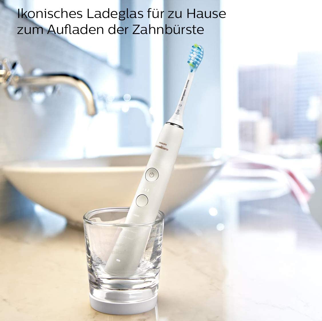 Bàn Chải Điện Philips Sonicare 2 bàn chải, 4 đầu bàn chải | HX9914