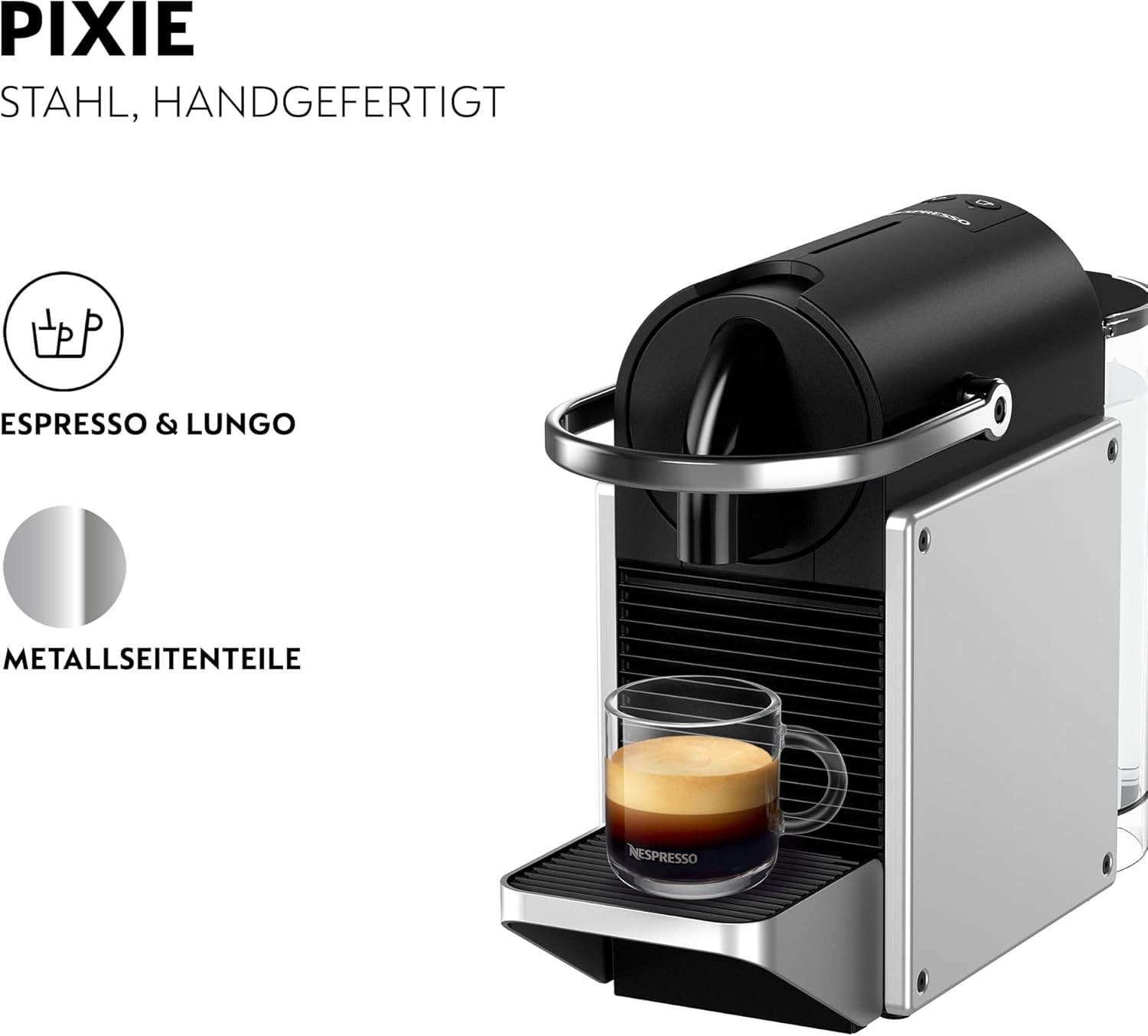 Máy pha cafe viên nén Delonghi Pixie Nespresso | EN127.S