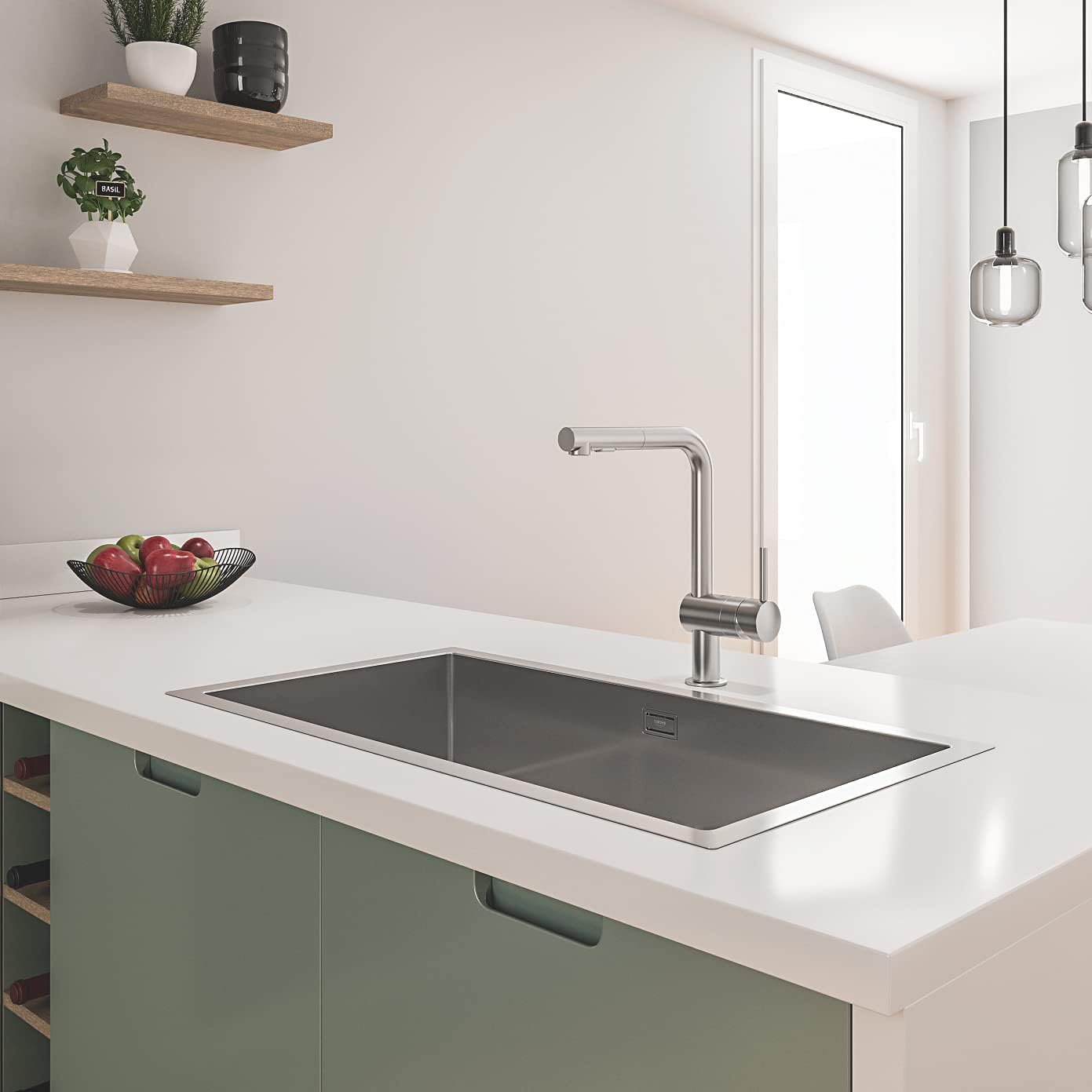 Chậu rửa bát Grohe Stainless Steel K700 | 31580SD1