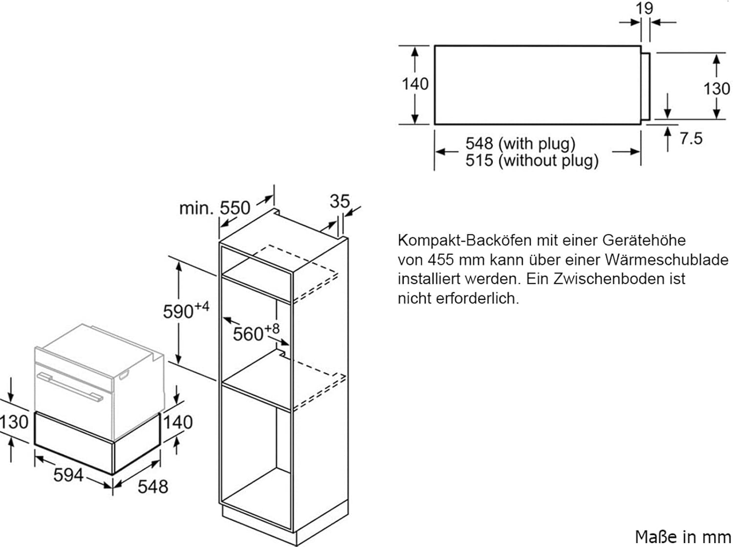 Ngăn giữ ấm Bosch Series 8 | BIC630NB1