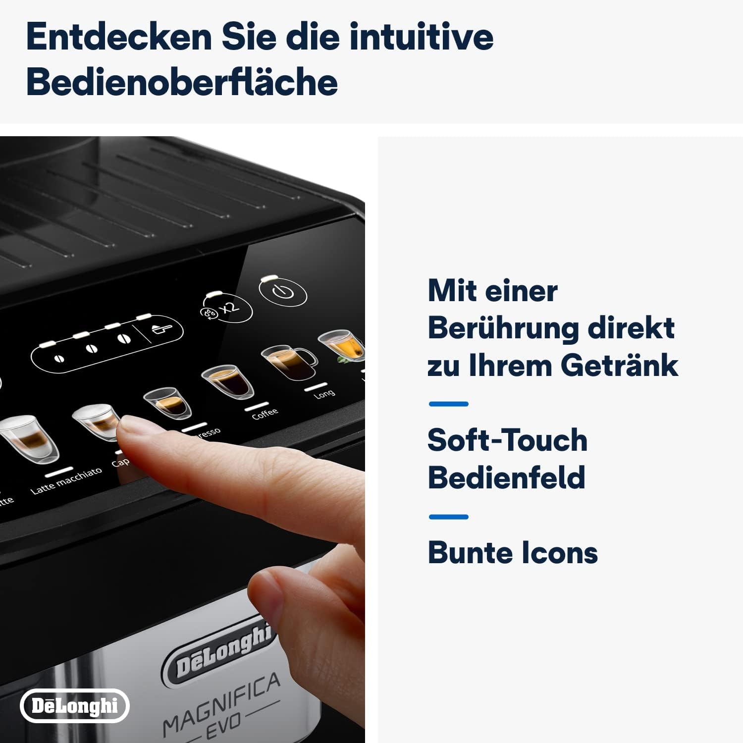 Máy pha cafe Delonghi Magnifica Evo | ECAM 292.81.SB