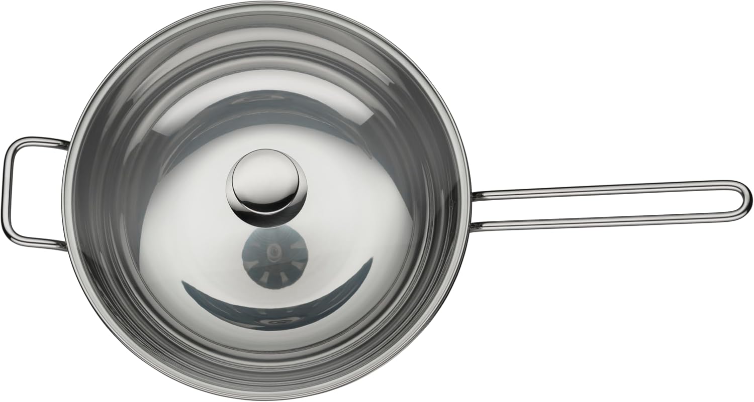 Chảo sâu lòng inox WMF Wokpan 30cm có nắp kính