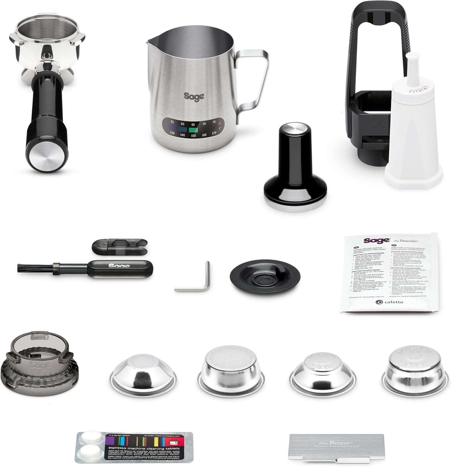 Máy pha cafe Sage The Barista Express | SES875 - Màu Inox