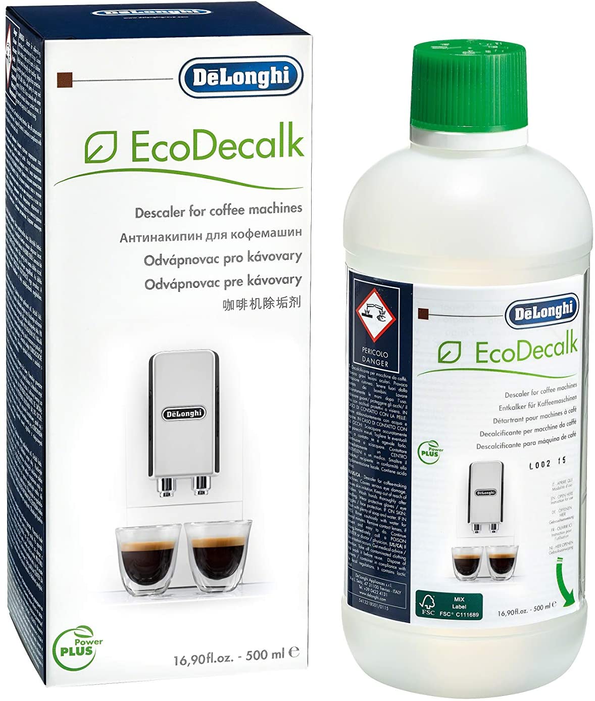 Dung dịch tẩy cặn DeLonghi EcoDecalk | 500ml